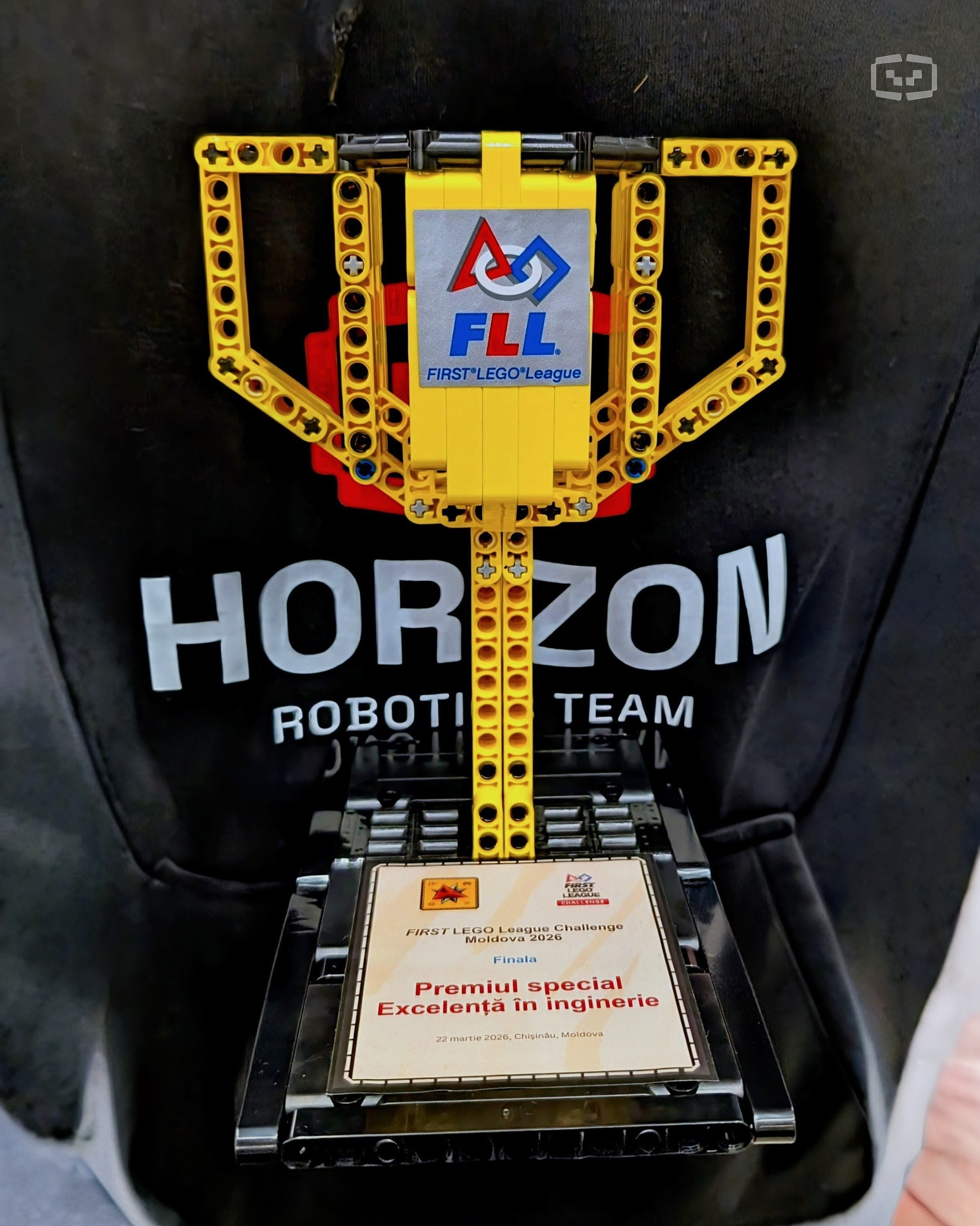 Award-winning team at the FIRST Lego League final